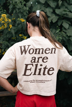 Load image into Gallery viewer, Women Are Elite Cropped T-Shirt - likesushi
