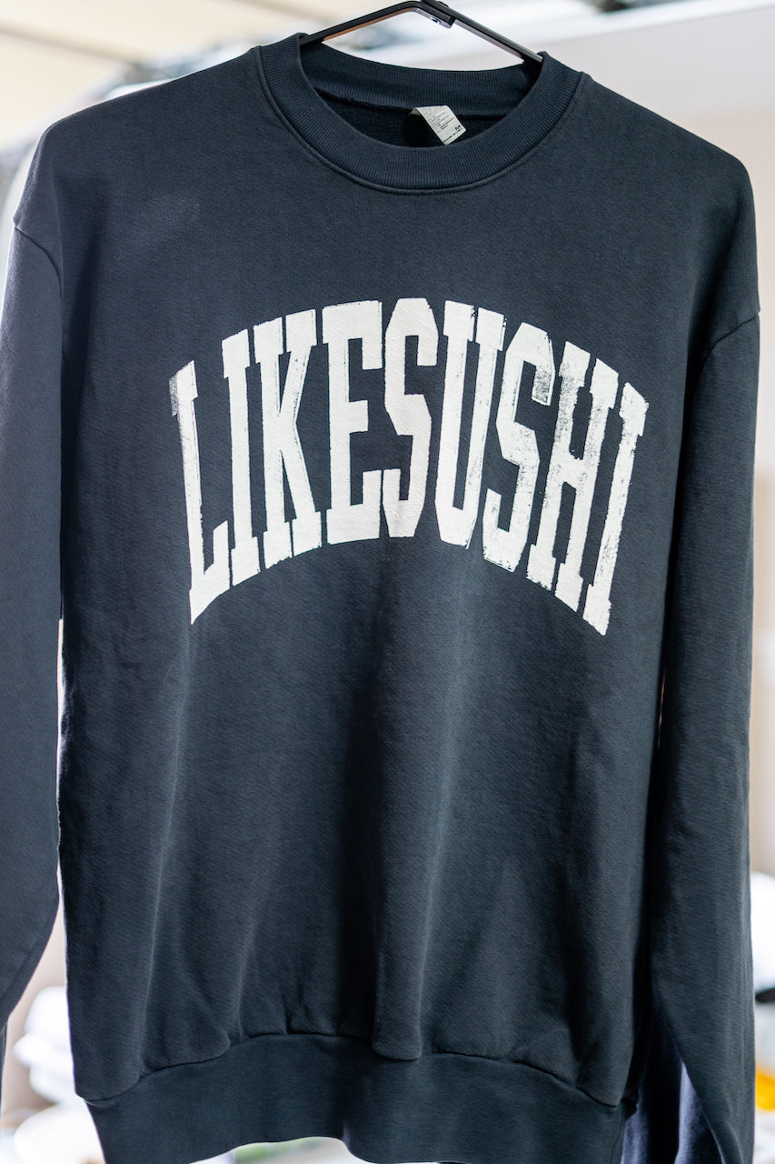 Sample Arch Logo Crewneck - likesushi